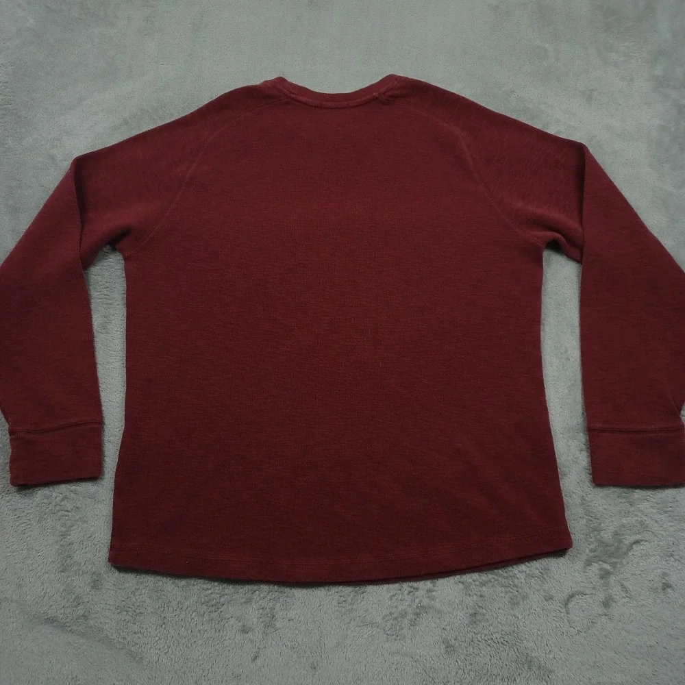 Banana Republic Sweater Mens Large‎ Red Pullover Crew Neck Knit